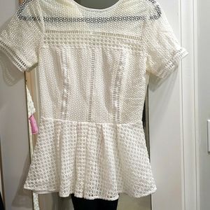 Crochet Peplum Top